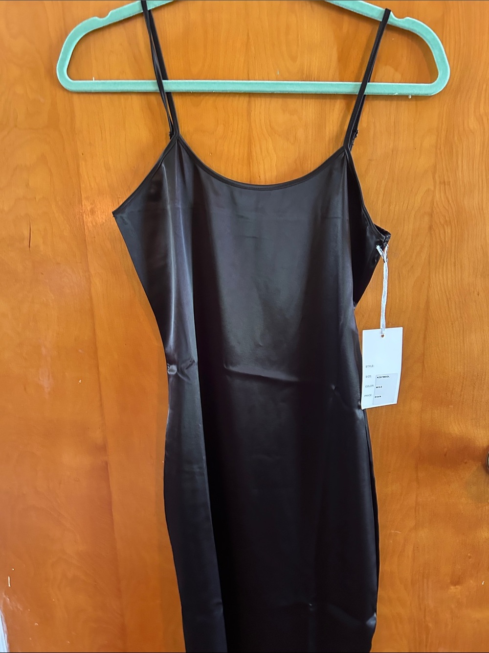 Unique vintage black slip